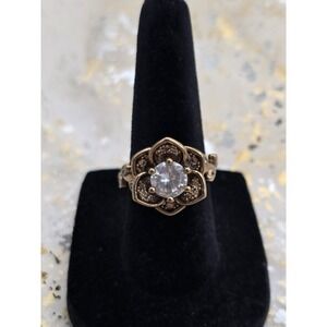Size 9¾ Marked 925 Rosalie Antique Style Ring